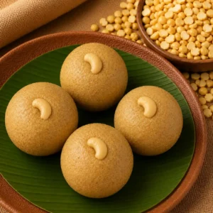 Roasted Channa Dal Laddu