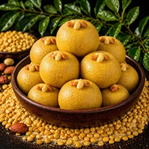 Roasted Channa Dal Laddu