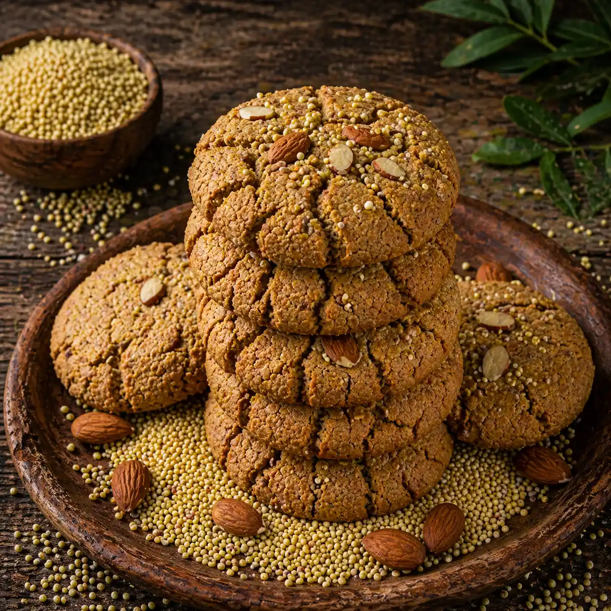 Foxtail Almond Cookies
