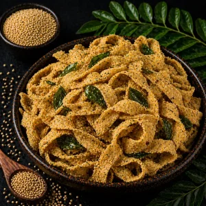 Curry Leaves Jonna Ribbon Pakoda
