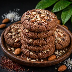 Ragi Coconut Almond Cookies